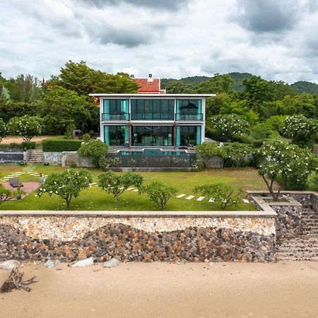 Beachfront Modern 4 Bedroom Pool Villa - Rv Huahin Kültér fotó