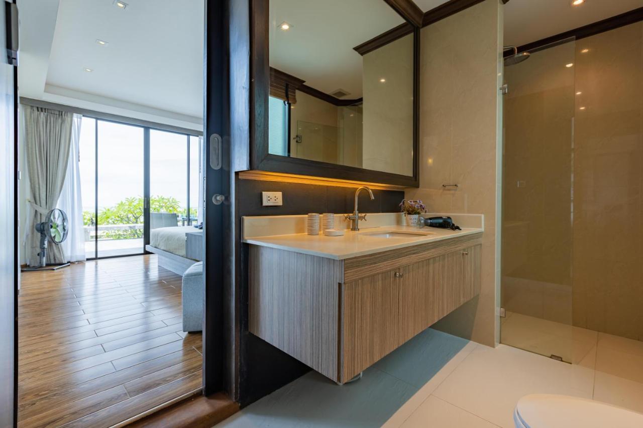 Beachfront Modern 4 Bedroom Pool Villa - Rv Huahin Kültér fotó