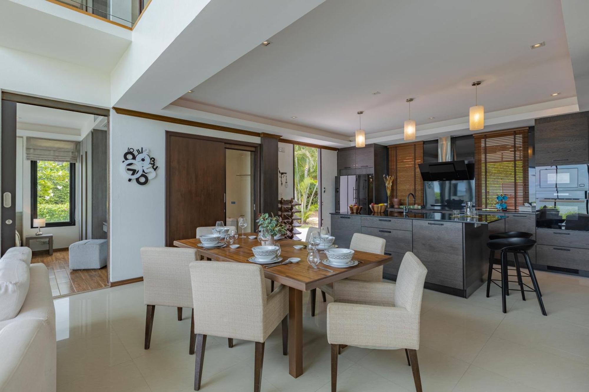 Beachfront Modern 4 Bedroom Pool Villa - Rv Huahin Kültér fotó