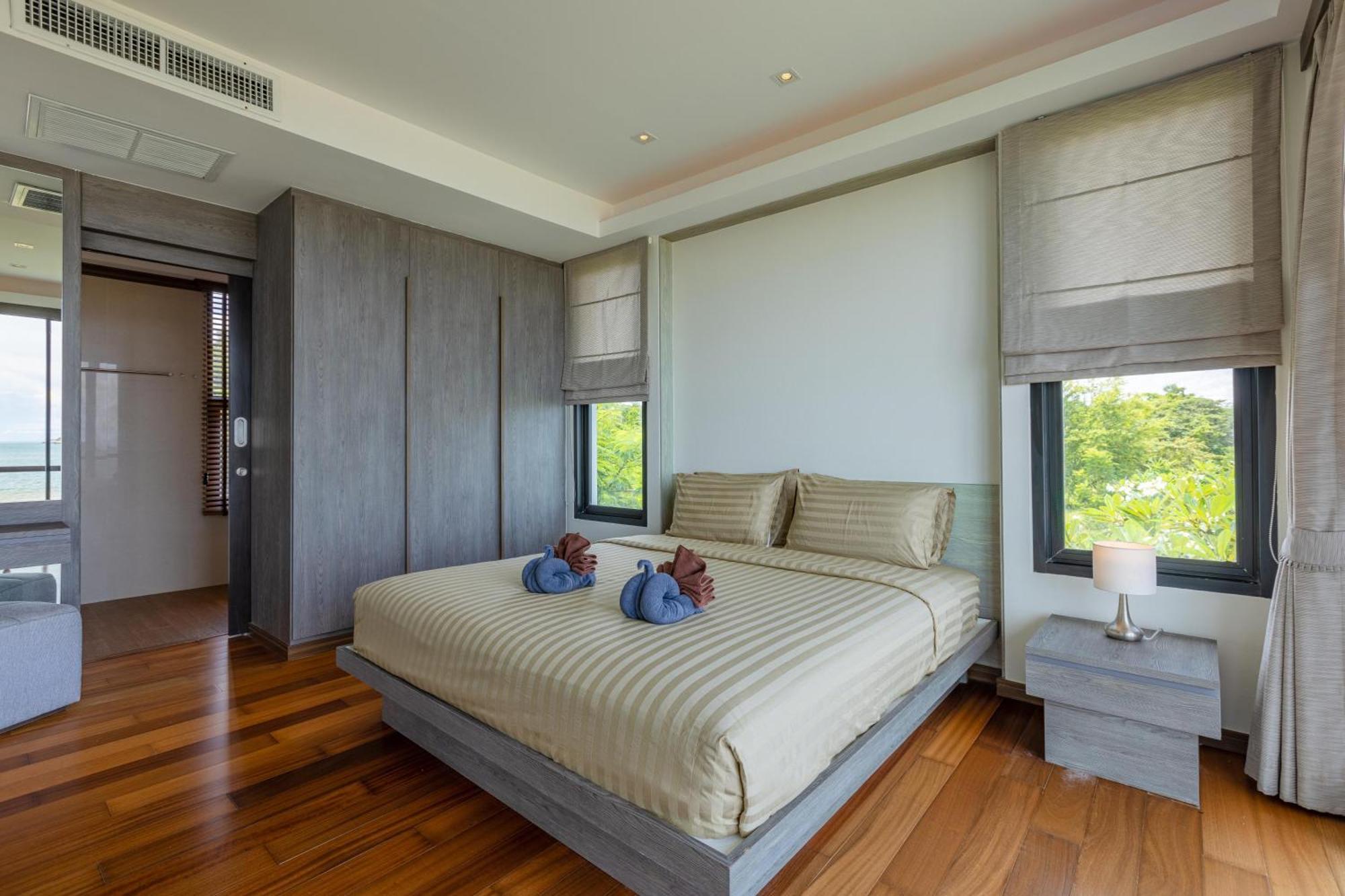 Beachfront Modern 4 Bedroom Pool Villa - Rv Huahin Kültér fotó